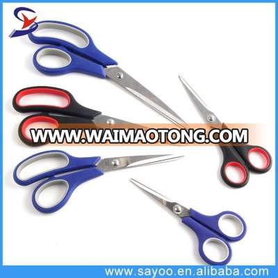 Wholesale stainless steel scissors with plastic handle